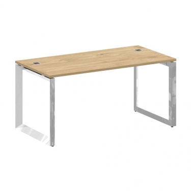 Стол рабочий руководителя на О-образном м/к Рива ONIX DIRECT LUX M-O.MO-SRR-4.8 Тиквуд светлый