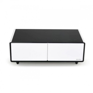 Умный кофейный столик с холодильником Eureka EUREKA TB135, White+Black