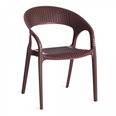 Стул Tetchair TINTO mod. PC59 / 1 шт. в упаковке пластик, 60 х 63 х 83 см, Brown коричневый 14