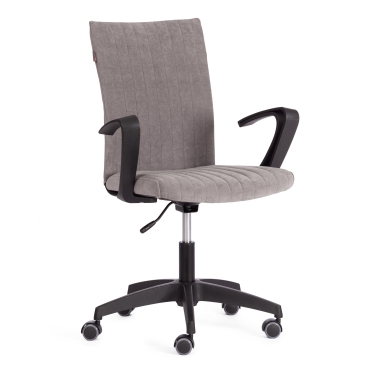 Кресло Tetchair SPARK флок , серый, 29
