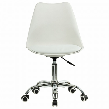 Офисное кресло BRABIX BRABIX Eames MG-310 CH экокожа Белый