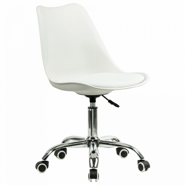 Офисное кресло BRABIX BRABIX Eames MG-310 CH экокожа Белый