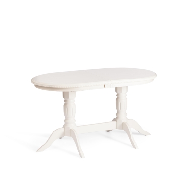 Стол Tetchair COPPOLA бук, мдф, 140+40x80x77см, Ivory white