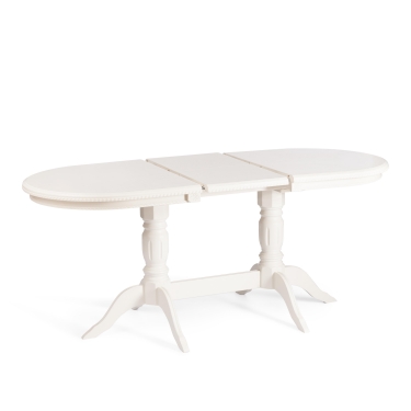 Стол Tetchair COPPOLA бук, мдф, 140+40x80x77см, Ivory white