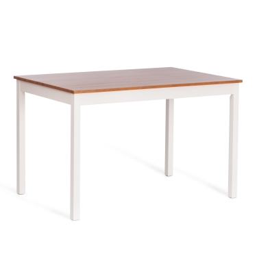 Обеденный комплект Tetchair Соната стол + 4 стула / Sonata dining set массив сосны, стол 120х75х73см стул 41х50х95см, антик/белый
