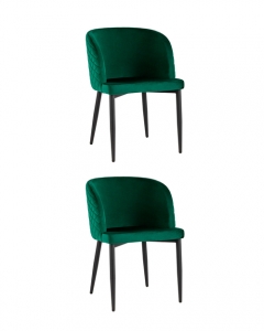 Стул Stool Group Оскар велюр изумрудный 2 шт