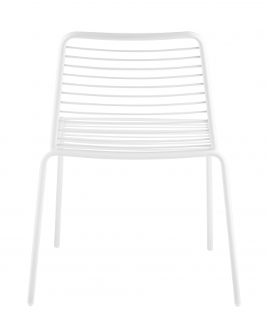 Стул Stool Group Дели металл Белый