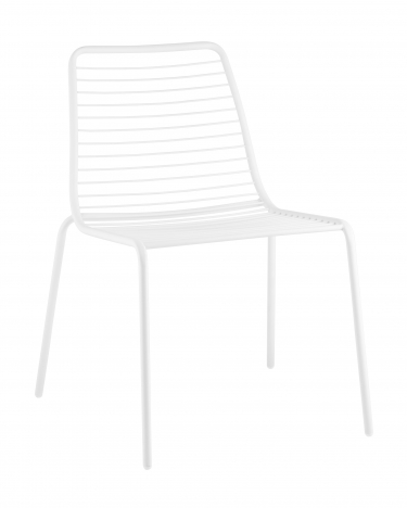 Стул Stool Group Дели металл Белый