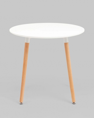 Стол круглый Stool Group Рокки New D80 белый