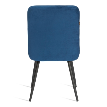 Стул обеденый Tetchair Medeo велюр, 47х56х89, Blue синий