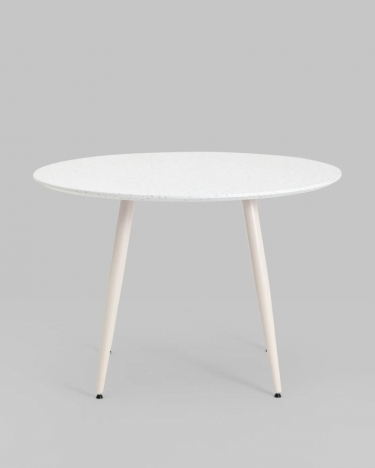 Стол обеденный Stool Group Nymphaea D110 терраццо