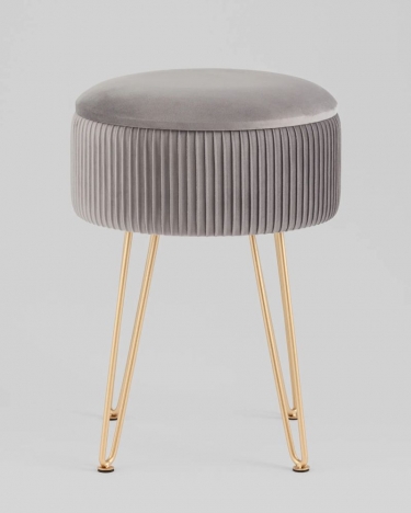 Пуф-столик Stool Group Астор серый