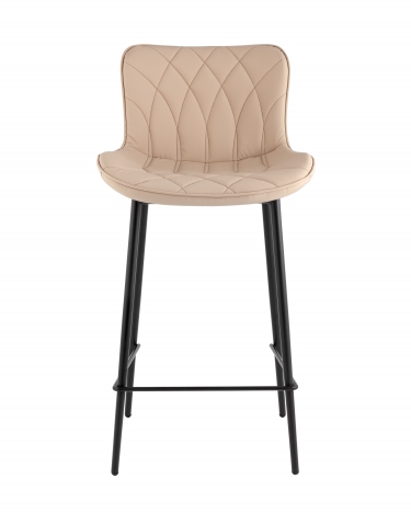 Стул барный Stool Group Vault экокожа бежевый