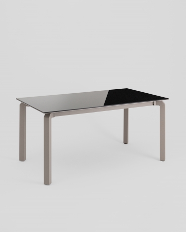 Стол обеденный Stool Group Varden раскладной 160-220х90 см керамика серый