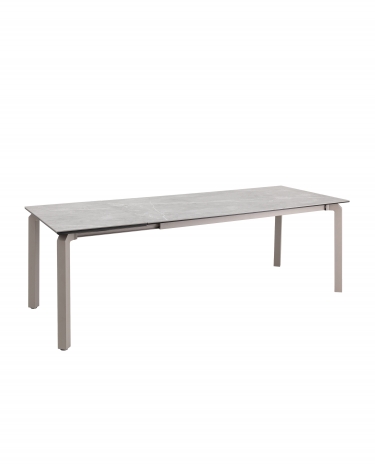 Стол обеденный Stool Group Varden раскладной 180-240х90 см керамика серый