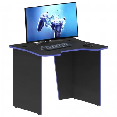Игровой компьютерный стол Skyland SKILLL SKL 100CB антрацит/синий