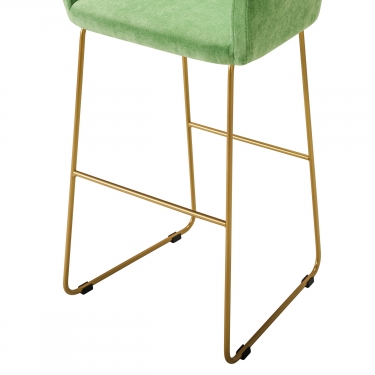 Кресло Бар R-home Oscar Б Green/Линк золото