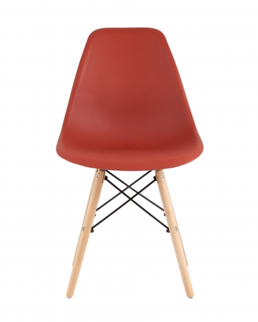 Стул Stool Group Eames Style DSW терракотовый разборный каркас