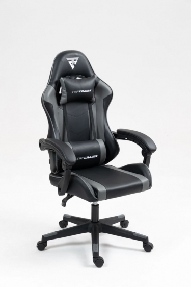 Кресло спортивное Stool Group TopChairs Commander черно-серый