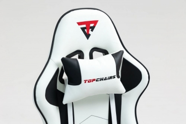 Кресло спортивное Stool Group TopChairs Shadow бело-черный