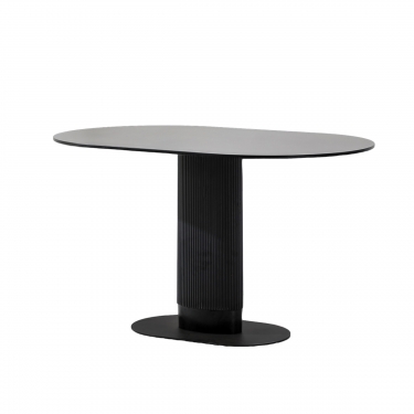 Стол обеденный Stool Group Mystery 130х80 см черный керамика