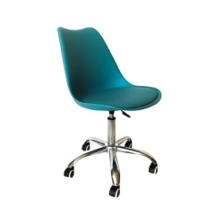 Стул офисный Stool Group BLOK SN пластиковый бирюзовый