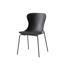 Стул Stool Group Shaya с подушкой пластик черный
