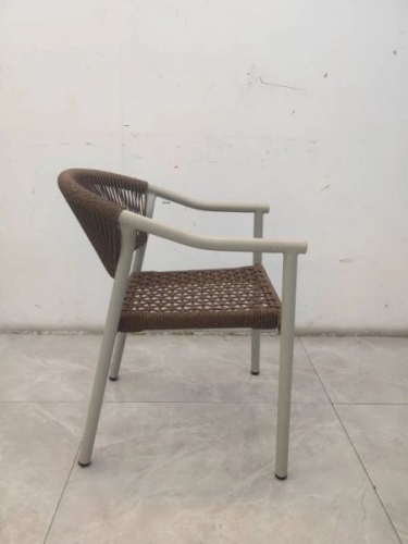Стул Stool Group Syna коричневый бежевые ножки