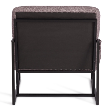 Кресло Tetchair Charli LUX/Чарли Люкс велюр/букле, VT shape wood rose, 70х80х82 см
