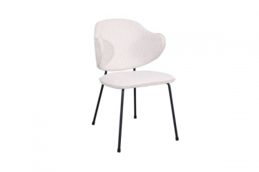 Стул Stool Group Bellamy букле светло-серый