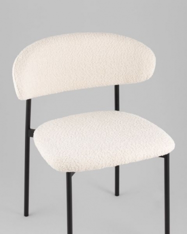 Стул Stool Group Sevyn букле молочный