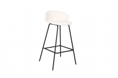 Стул барный Stool Group Nita букле молочный