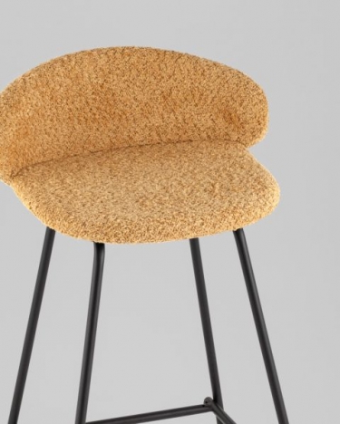 Стул барный Stool Group Nita букле охра