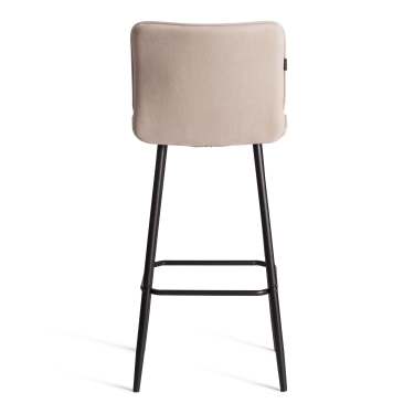Барный стул Tetchair Bari/Бари велюр, бежевый, 7, 45х56х110 см