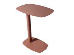Журнальный столик Stool Group Eanna S металл коралловый