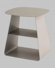 Журнальный столик Stool Group Leyre металл темно-серый