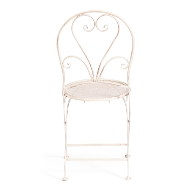 Стул Tetchair Love Chair PL08-11140 стальной сплав, античный белый, 40х47,5х94 см