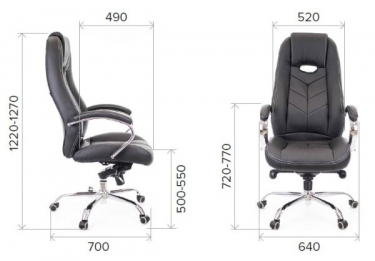 Кресло руководителя Everprof Everprof Drift M Экокожа Бежевый