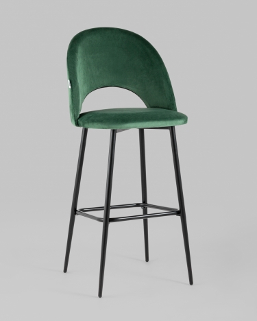 Стул барный Stool Group Меган велюр зеленый 2 шт