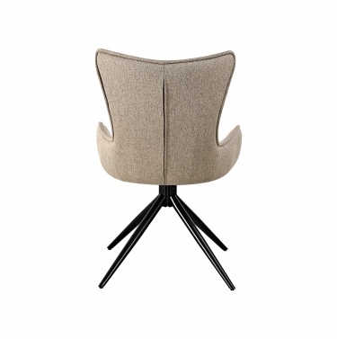 Стул обеденный Stool Group Irigo серо-бежевый