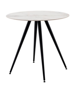Стол Stool Group Ники круглый столешница керамика Ice Jade 800