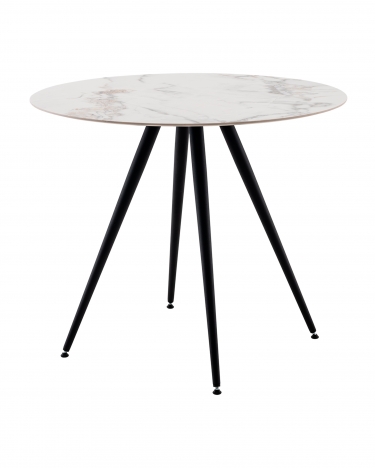 Стол Stool Group Ники круглый столешница керамика Ice Jade 900