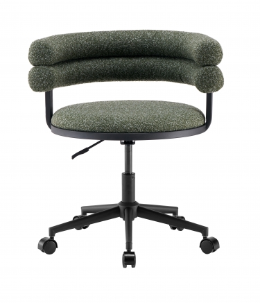 Стул офисный Stool Group Ponty зеленый черные ножки