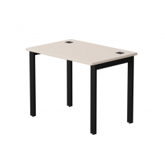 Стол прямой на металлокаркасе, опоры 45 гр Everprof Everprof EVO 254S001 Кашемир Черный