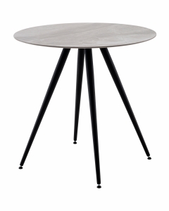 Стол Stool Group Ники круглый столешница керамика Italian light grey 800