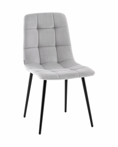 Стул Stool Group Одди NEW велюр светло-серый