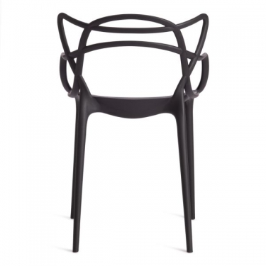 Стул Tetchair Cat Chair mod. 028 / 1 шт. в упаковке пластик, 53 x 59 x 82,5 см, черный Black 3010