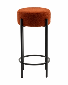 Стул барный Stool Group Беккет букле терракотовый