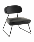 Кресло Stool Group Kate new ткань экокожа черный