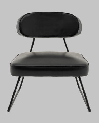 Кресло Stool Group Kate new ткань экокожа черный